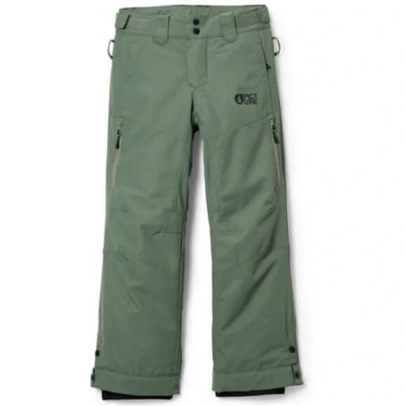 Picture Organic Clothing Kids’ Size 10 Time Snow Pants Green Laurel Wreath NWT - Picture 7 of 10